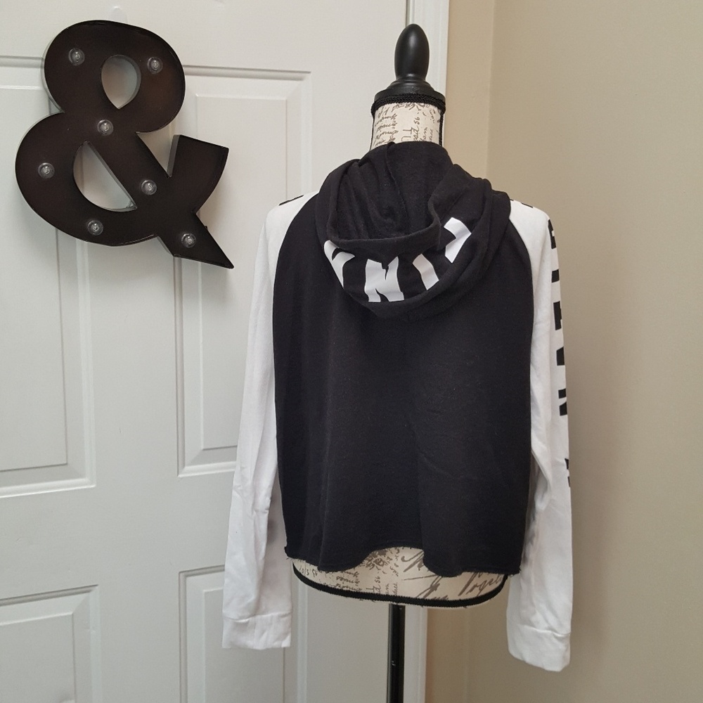 SOLD! VS PINK NATION Raglan Hoodie Sweater - Picture 2 of 8
